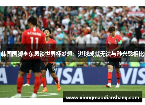 韩国国脚李东炅谈世界杯梦想：进球成就无法与孙兴慜相比
